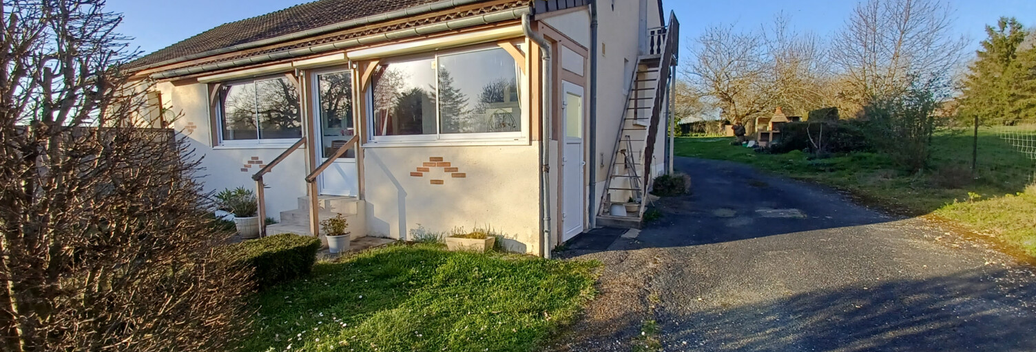 Maison 4 Pièces 65 m² à vendre à Groises (18140)