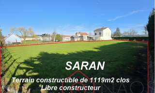 Terrain  1190 m² à vendre à Saran (45770)