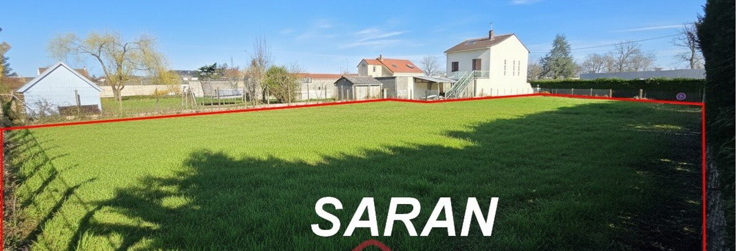 Terrain  1190 m² à vendre à Saran (45770)