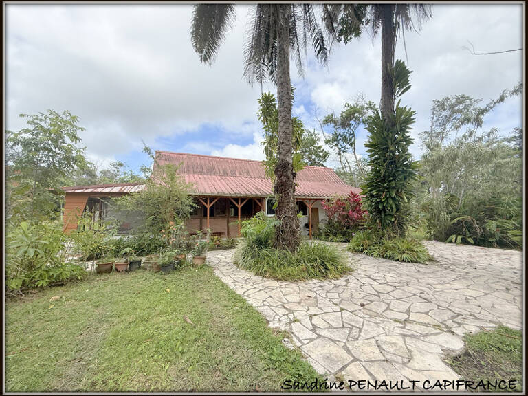 A VENDRE A SINNAMARY UNE MAGNIFIQUE MAISON T6 DE 122 m² SUPERFICIE TERRAIN 3,5 HECTARES - AU PRIX DE 249 000 € — photo 1