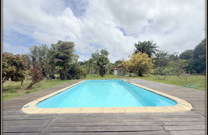 A VENDRE A SINNAMARY UNE MAGNIFIQUE MAISON T6 DE 122 m² SUPERFICIE TERRAIN 3,5 HECTARES - AU PRIX DE 249 000 € — photo 3