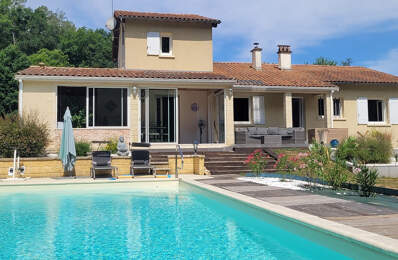 Maison chaleureuse! 2 cuisines. 4/5 chambres. 2 SDE.2 wc. Ss/sol. Garage. Piscine 11 X 6M. 2 Terrasses. Jardin clos de  2678 m2 — photo du bien