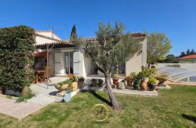 Millas Villa plain pied 4 faces 3 chambres piscine  garage + carport quartier calme — photo du bien