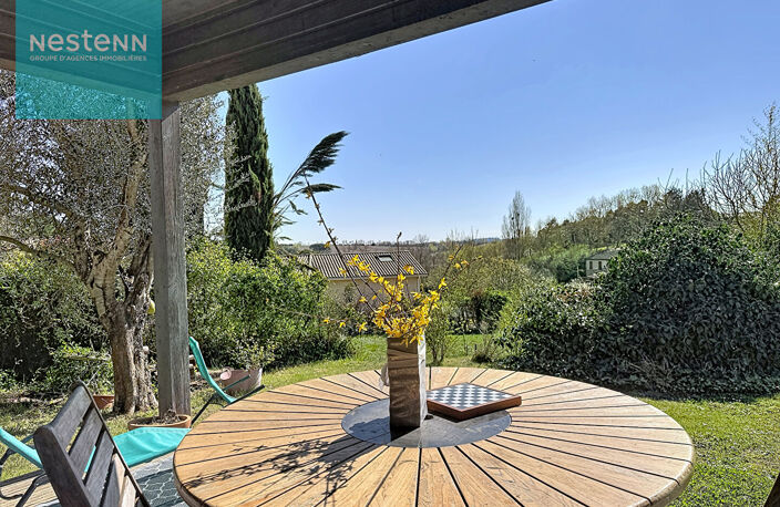 Maison à vendre 147 m2 et jardin de 1100 m2 à Saint Leon  31560 avec vue. — photo 5