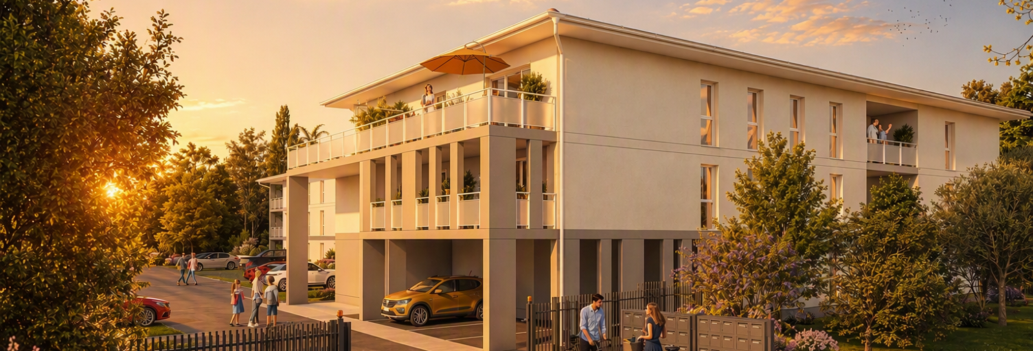Appartement neuf T2, T3, T4 Pièce 42 à 93 m² à vendre à La Tremblade (17390)
