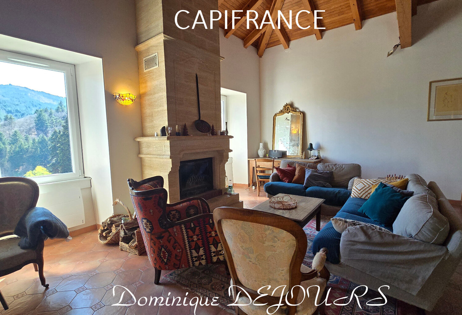 Marcols-les-eaux , maison en pierres : Un bien d’exception où charme, élégance et confort se rencontrent – coup de cœur immédiat garanti ! — photo 1