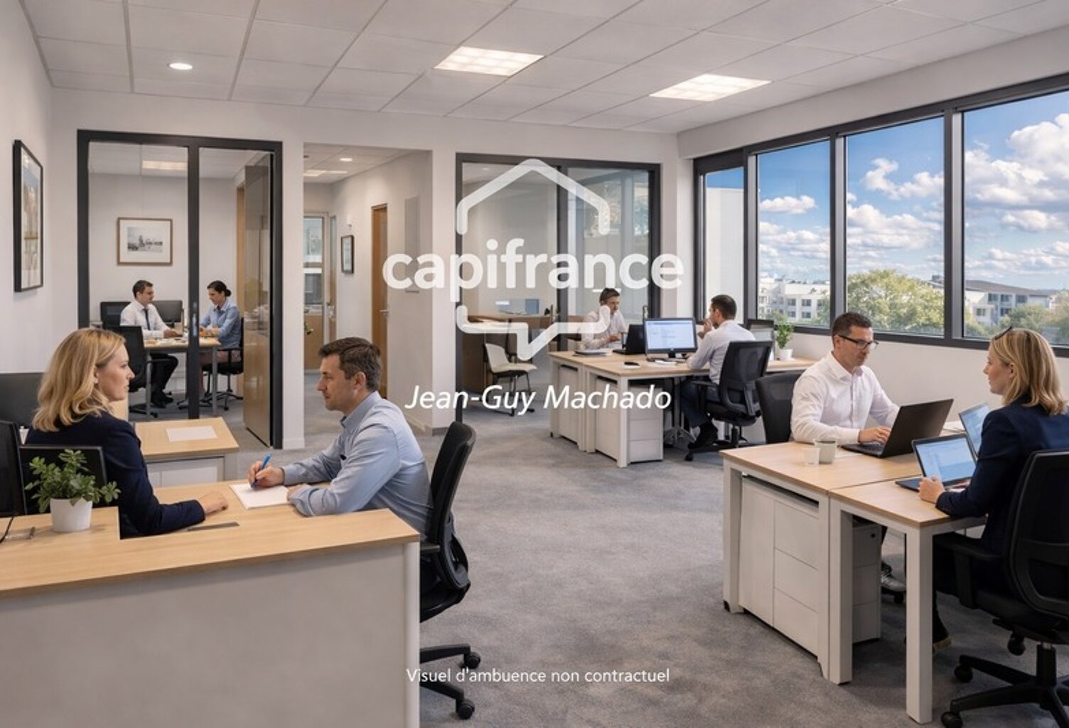 Bureaux 127 m² prêts à l’emploi avec parkings – idéal cabinet ou PME – Toulouse Sud — photo 1