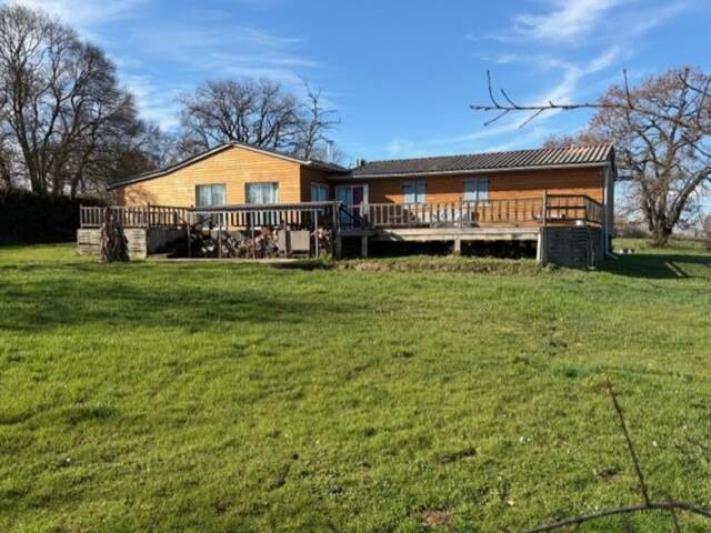 PLAISANCE(32) proche: au bout du chemin , SANS VOISIN, belle VUE, belle MAISON 174m2 économique, écologique, sur 15000m2 de terrain plat, dominant — photo du bien