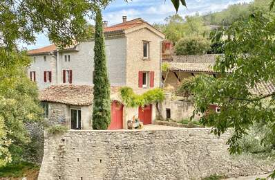 Dpt Gard (30), à vendre proche de BARJAC, aux portes de l'Ardèche, ancien Mas avec gîtes de 350 m² - Terrain de 5 000 m² avec piscine — photo du bien