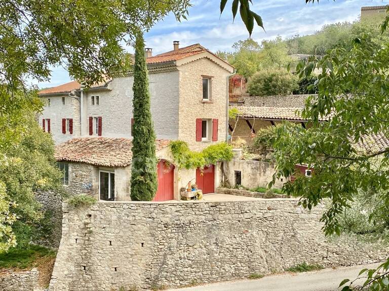 Dpt Gard (30), à vendre proche de BARJAC, aux portes de l'Ardèche, ancien Mas avec gîtes de 350 m² - Terrain de 5 000 m² avec piscine — photo 1