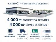 Dpt Rhône (69), A LOUER  LYON NORD  - ENTREPÔT / LOCAL D’ACTIVITÉ – VISIBILITÉ AUTOROUTE N°1 – QUAI + EXTERIEUR — photo 2