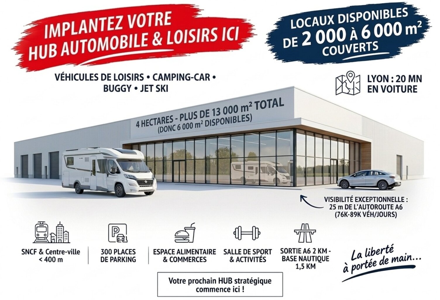 Dpt Rhône (69), A LOUER  LYON NORD  -  LOCAL 4 000 m2 – pour activités ou Karting — photo 1