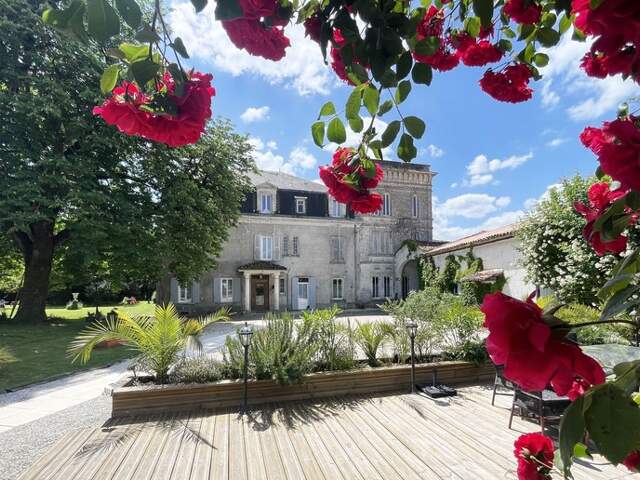 Château + gîte avec activité d’hébergement touristique proche de COGNAC (16) — photo du bien