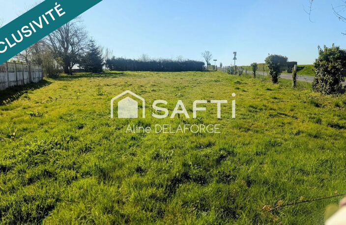 Terrain constructible 1 240 m²  Villers-Châtel  Façade +60 m — photo 2