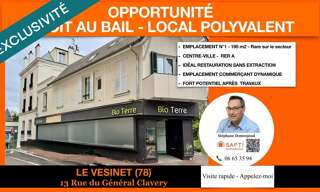 Commerce 7 Pièces 195 m² à vendre à Le Vésinet (78110)
