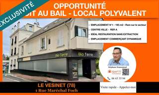 Commerce 7 Pièces 195 m² à vendre à Le Vésinet (78110)