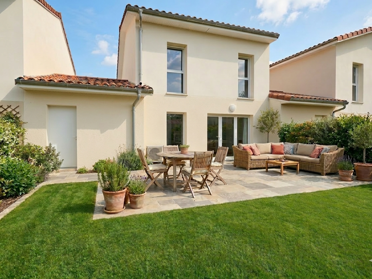 Maison T4 avec garage et jardin — photo 1