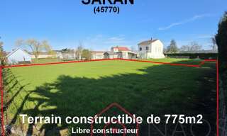 Terrain  775 m² à vendre à Saran (45770)