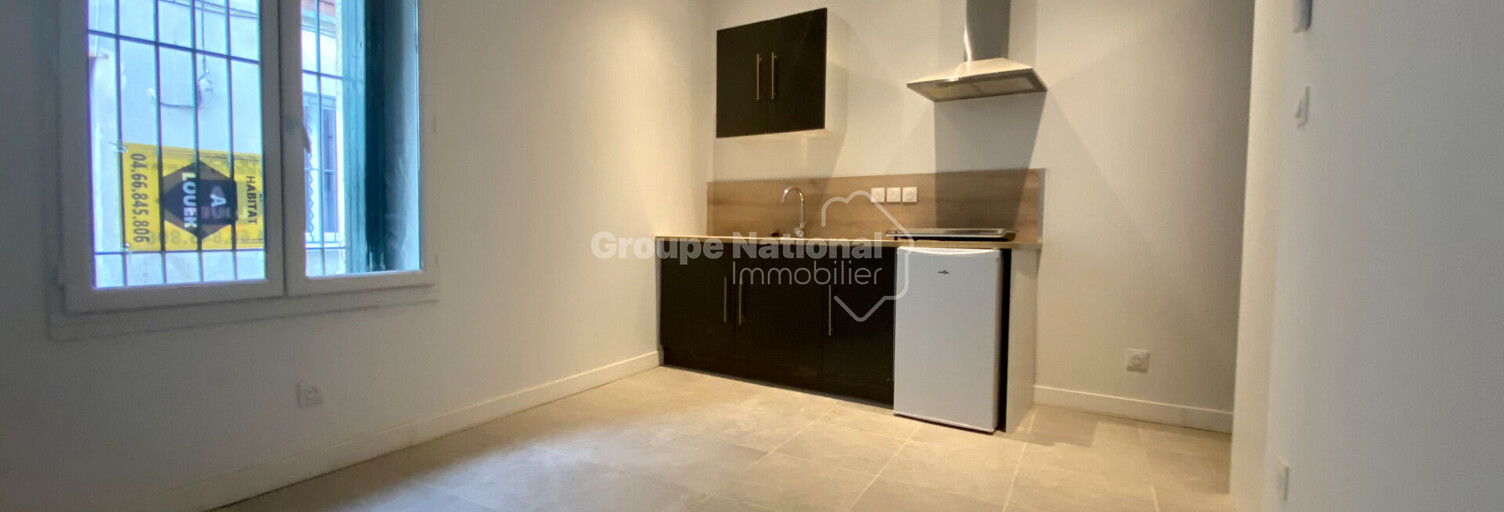 Appartement 1 Pièce 27 m² à louer à Nîmes (30900)