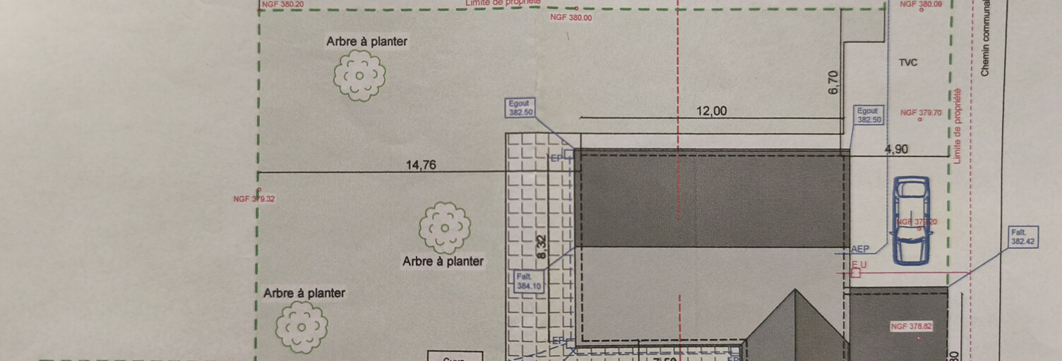 Terrain  714 m² à vendre à Villers-Grélot (25640)