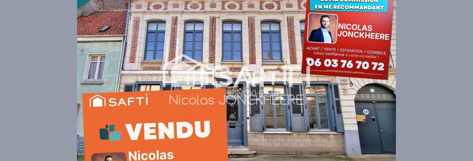 Maison 8 Pièces 188 m² à vendre à Aire-sur-la-Lys (62120)