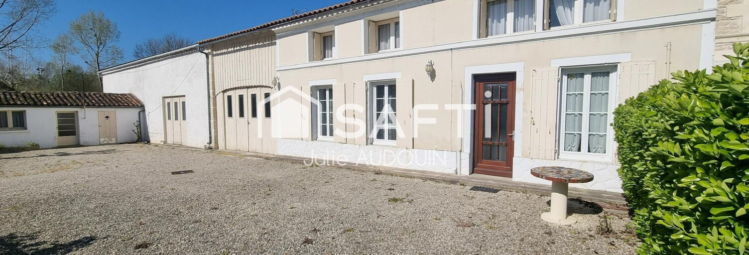 Maison 6 Pièces 110 m² à vendre à Prignac (17160)