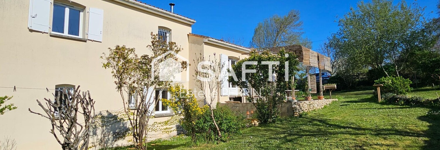 Maison 6 Pièces 136 m² à vendre à Garat (16410)