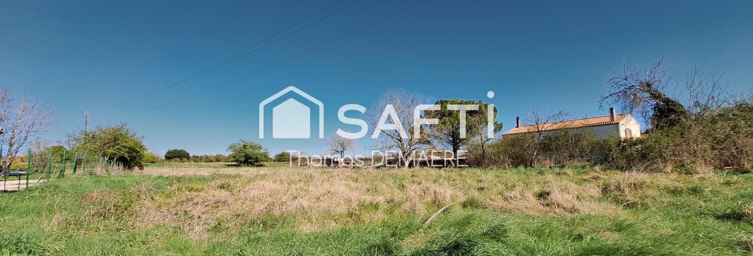 Terrain  2397 m² à vendre à Tugéras-Saint-Maurice (17130)