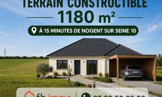 Terrain  1187 m² à vendre à Nogent-sur-Seine (10400)