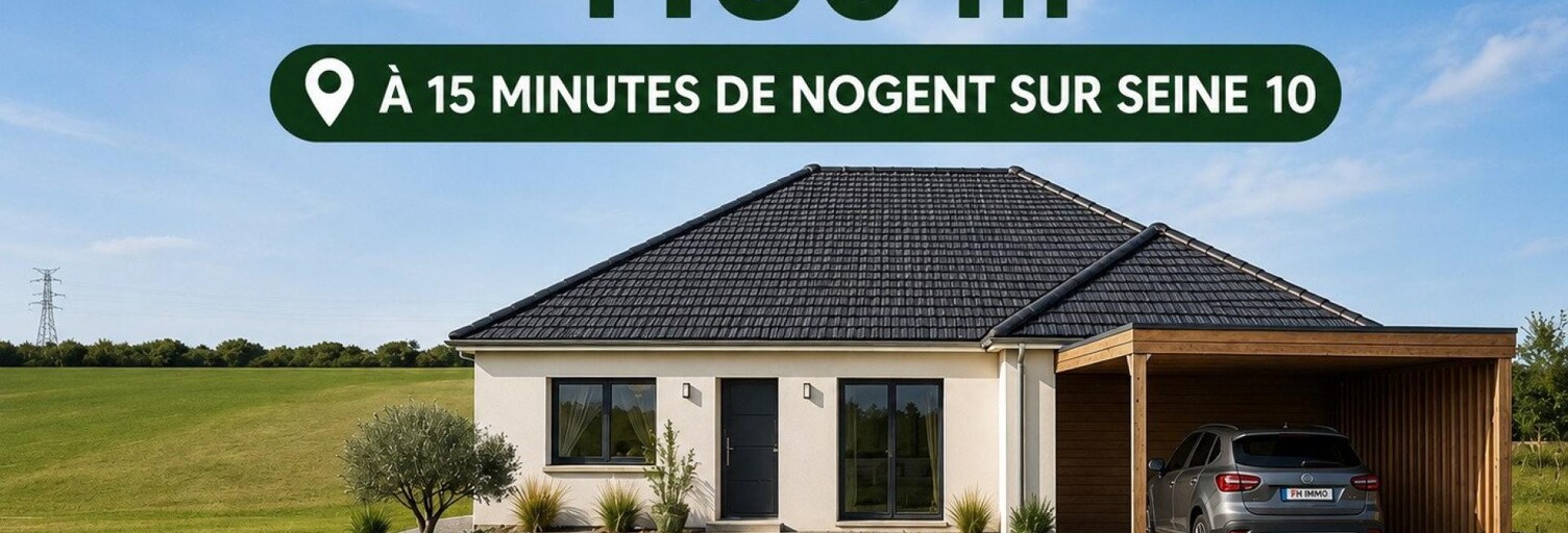 Terrain  1187 m² à vendre à Nogent-sur-Seine (10400)