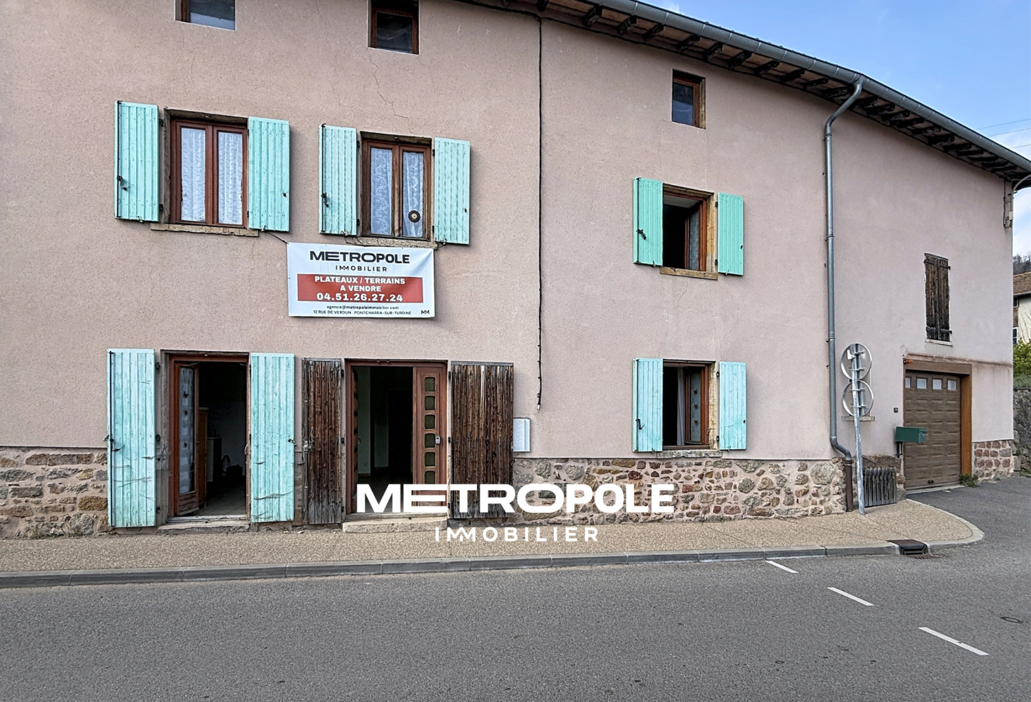 MAISON DE VILLE - PLATEAU À AMÉNAGER — photo 1