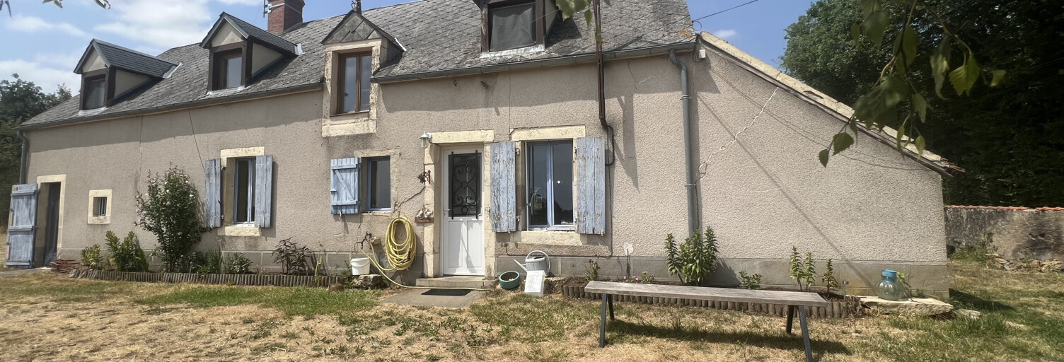 Maison 4 Pièces 140 m² à vendre à Saint-Jeanvrin (18370)