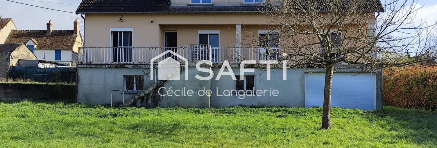 Maison 4 Pièces 167 m² à vendre à Oulches (36800)