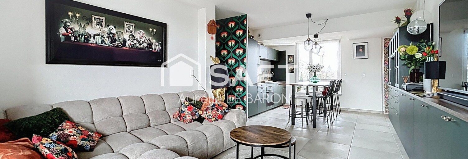 Appartement 4 Pièces 79 m² à vendre à Metz (57000)