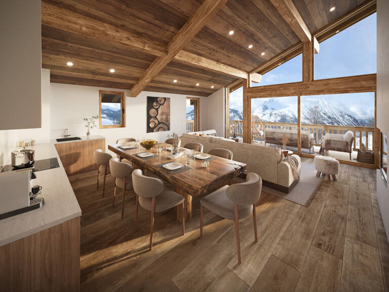 Les Chalets Alpins - Appartement 4 pièces — photo 1