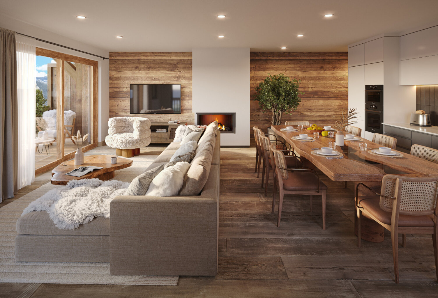 Les Chalets Alpins   Appartement neuf 4 pièces — photo 1
