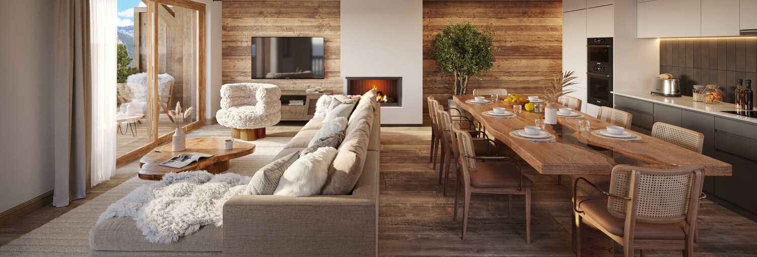 Appartement 4 Pièces 91 m² à vendre à Les Belleville (73440)