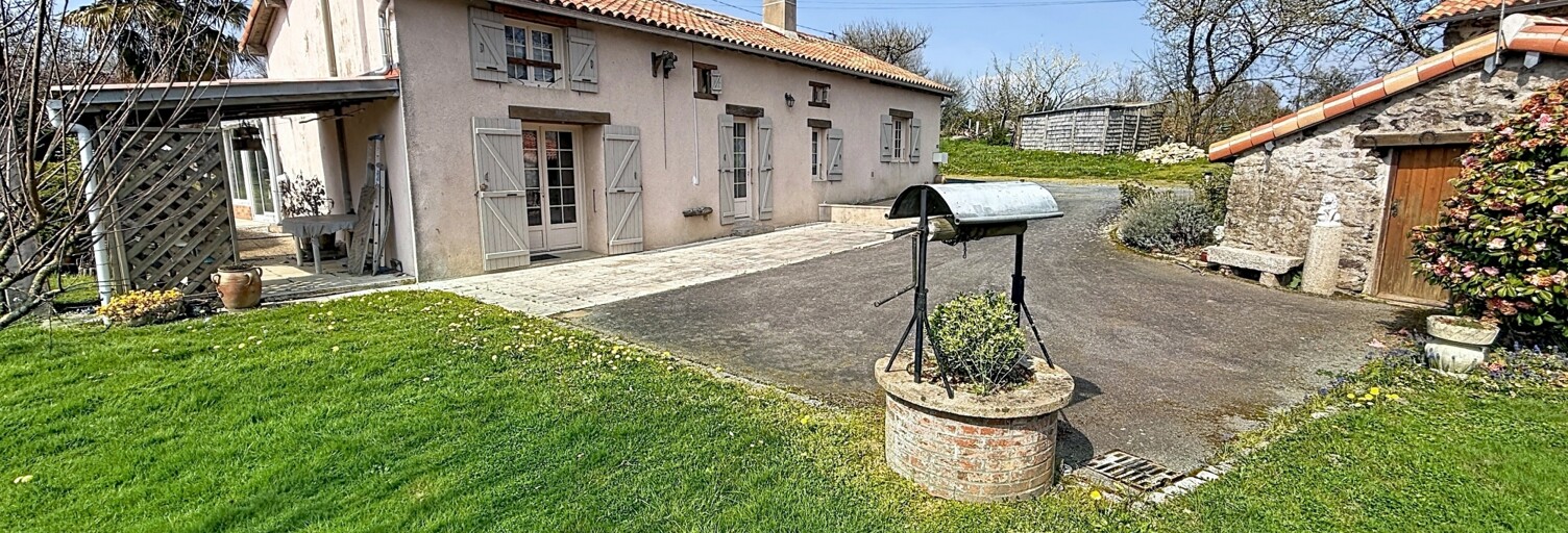 Maison 4 Pièces 85 m² à vendre à Saint-Pardoux-Soutiers (79310)