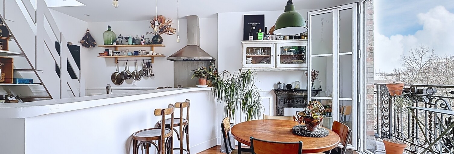 Appartement 3 Pièces 52 m² à vendre à Paris 20 (75020)