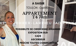 Appartement 4 Pièces 73 m² à vendre à Toulon (83000)