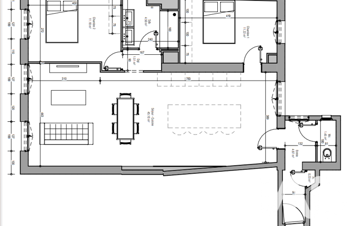 Vente Appartement 3 pièces — photo 2