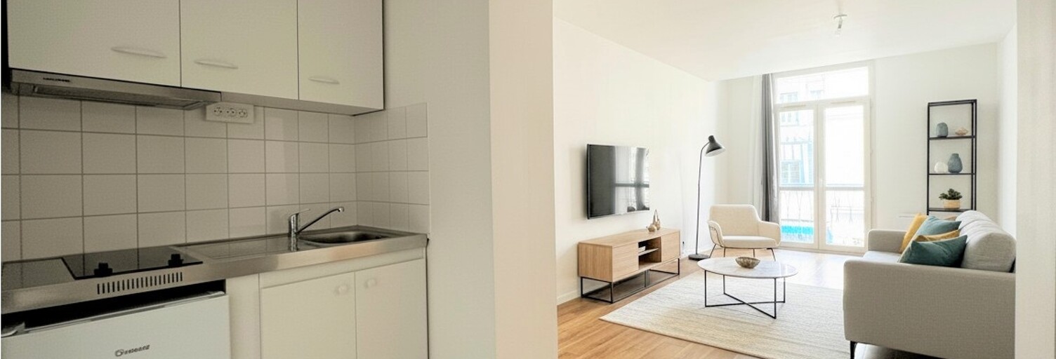 Appartement 1 Pièce 35 m² à louer à Rouen (76000)