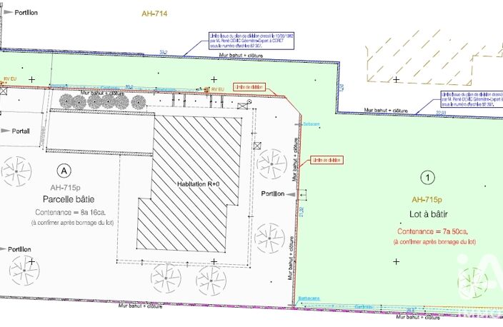 Vente Terrain à bâtir 750 m&sup2; — photo 4