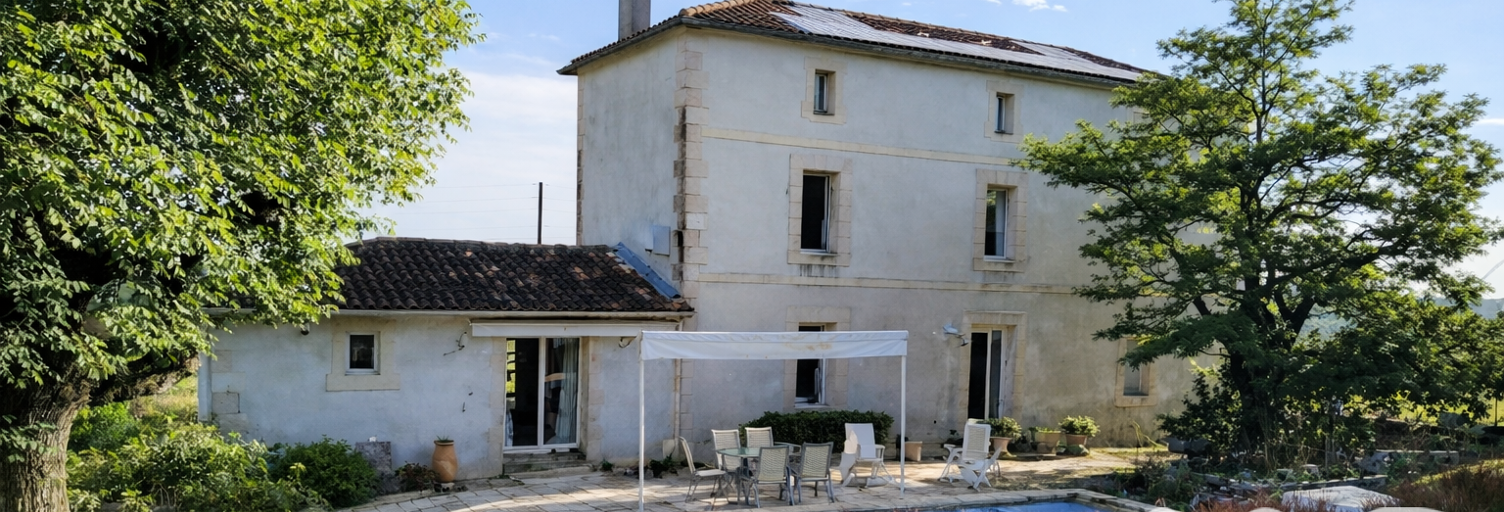 Maison 6 Pièces 209 m² à vendre à Montagnac-sur-Auvignon (47600)