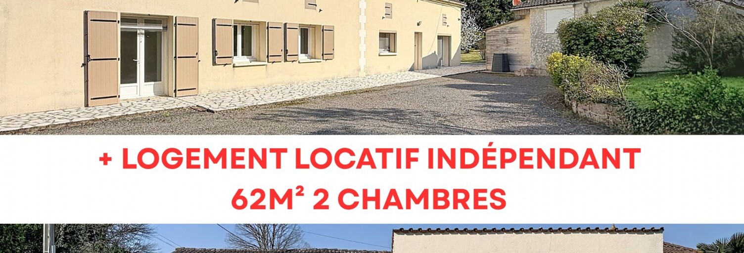 Maison 12 Pièces 180 m² à vendre à Sousmoulins (17130)