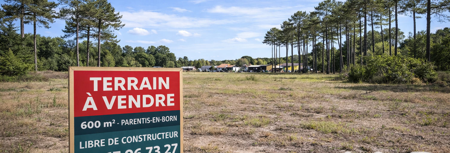 Terrain  599 m² à vendre à Parentis-en-Born (40160)