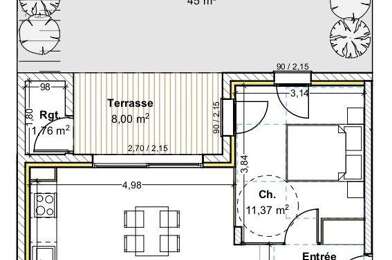 Appartement 2 pièces 169000 €