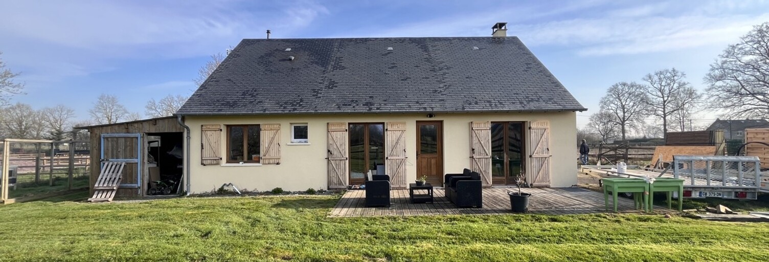 Maison 4 Pièces 88 m² à vendre à Saint-Benoît-d'Hébertot (14130)