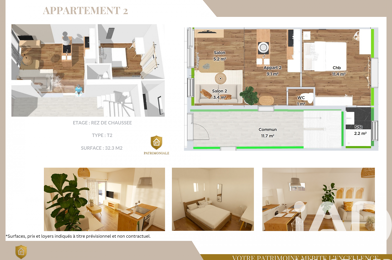 Appartement 2 pièces 86509 €