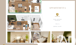 Appartement 2 Pièces 39 m² à vendre à Fougères (35300)